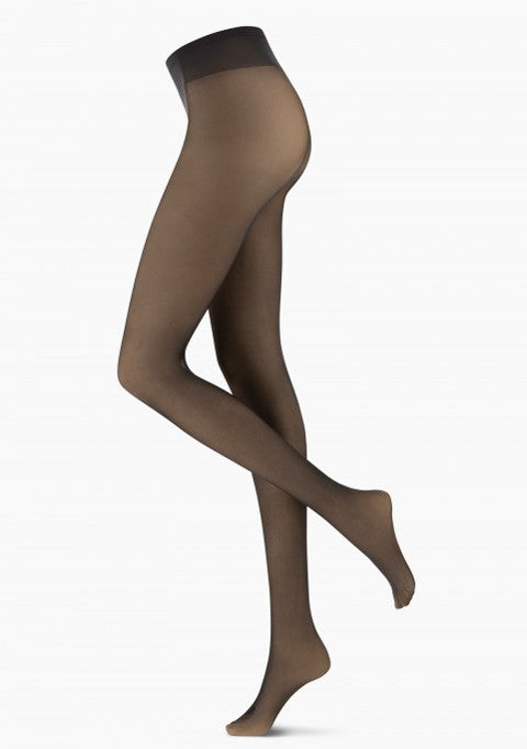 2 collant twins microfibra light vobc01670 nero