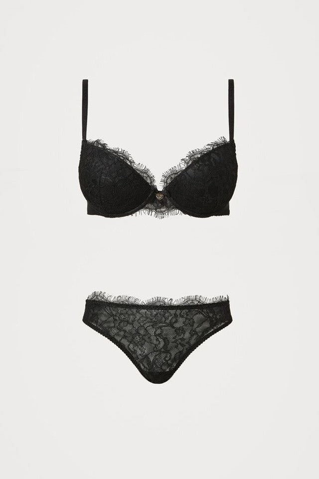 Twinset - slip brasiliana 211ll6377 nero