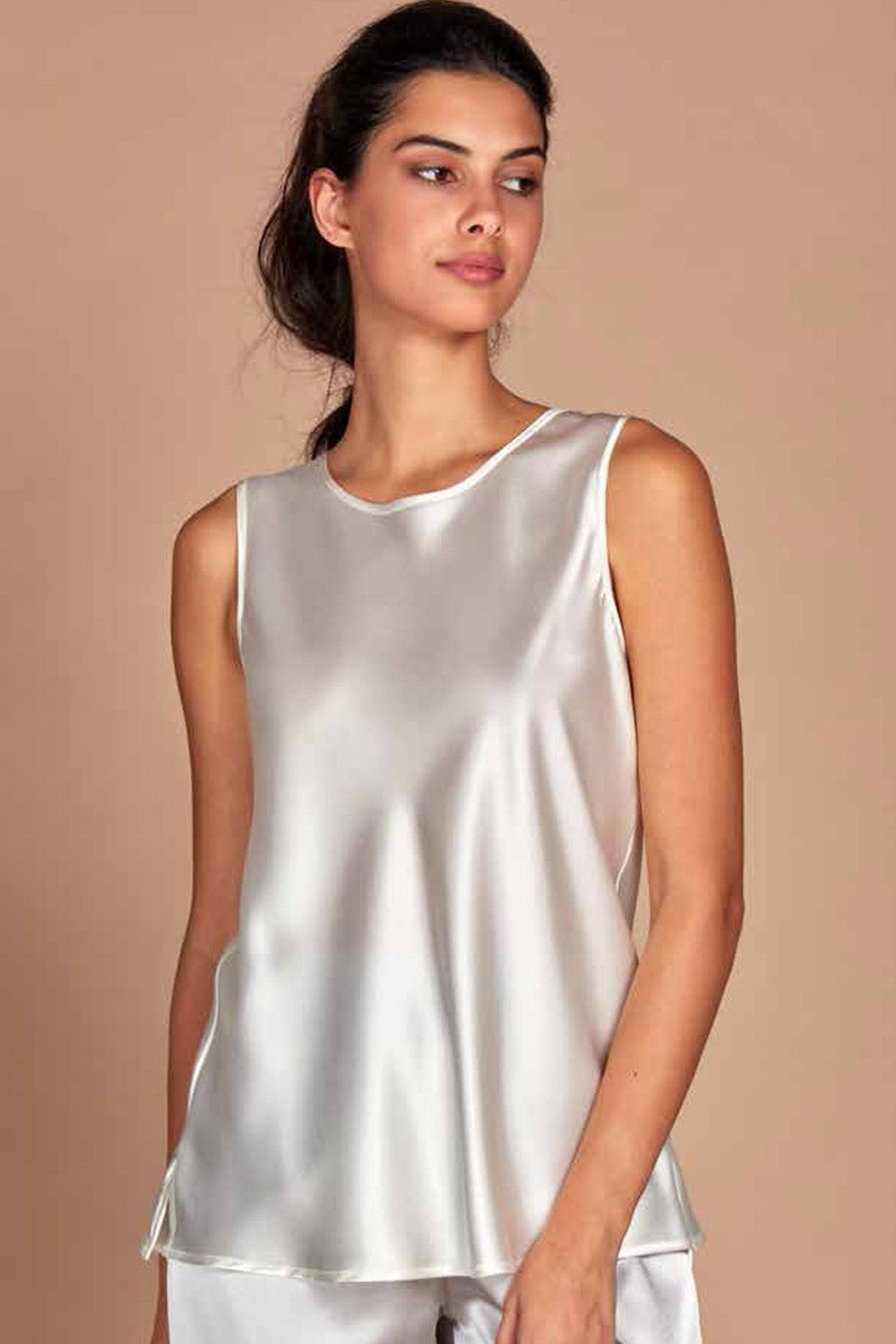 Amadine - sottogiacca scollo tondo d2775 seta