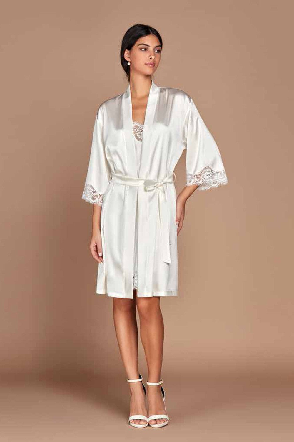 Amadine - vestaglia in seta d2780 seta