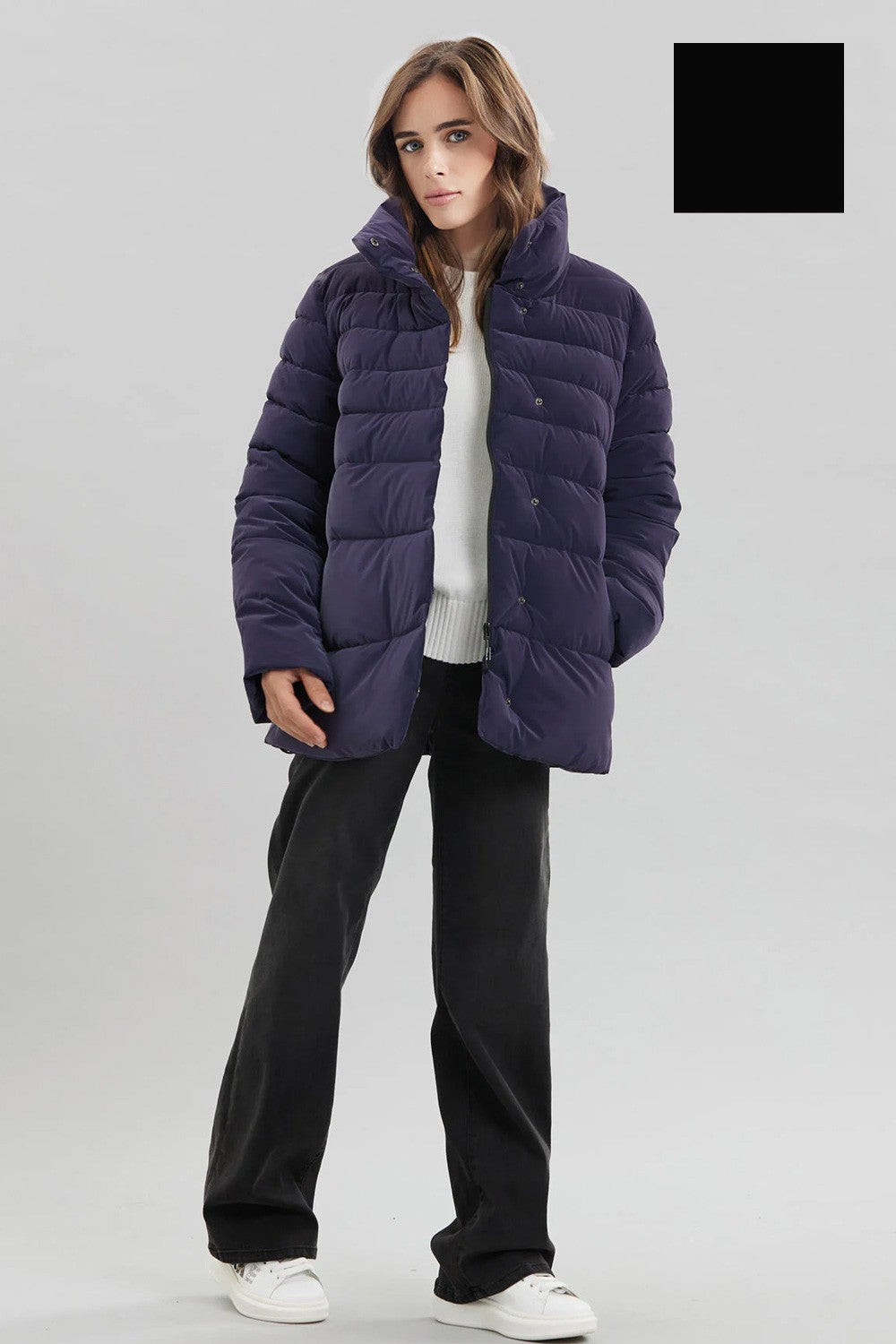 Take two - giubbino new velvet corto dt00801 nero