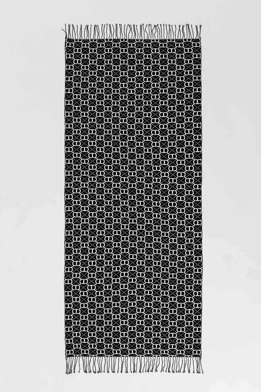 Twinset - stola bic. off white/nero 252li4bjj 02722