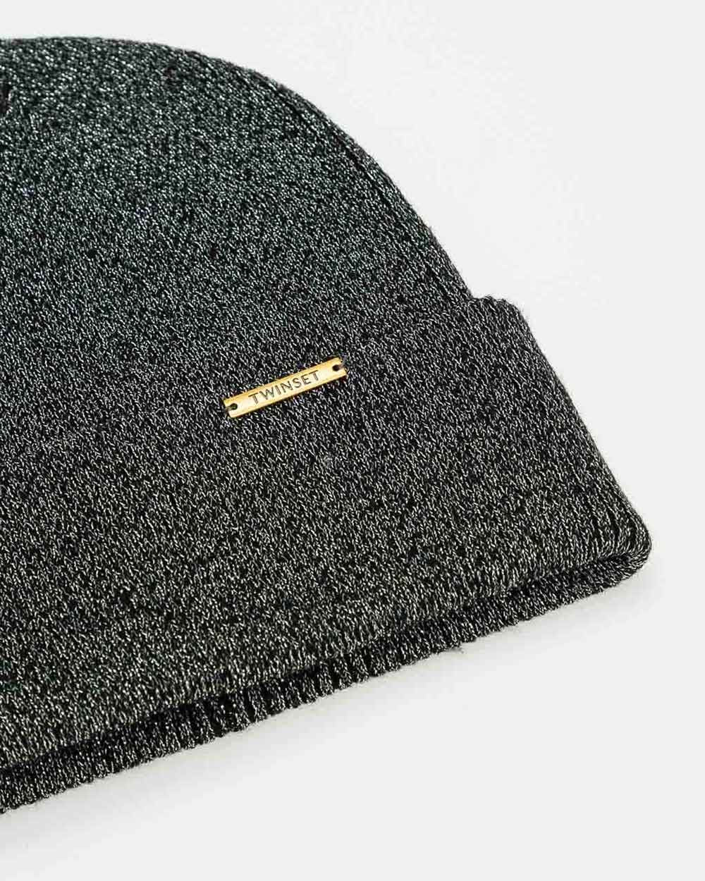 Twinset - cuffia nero 252li4bkk 00006