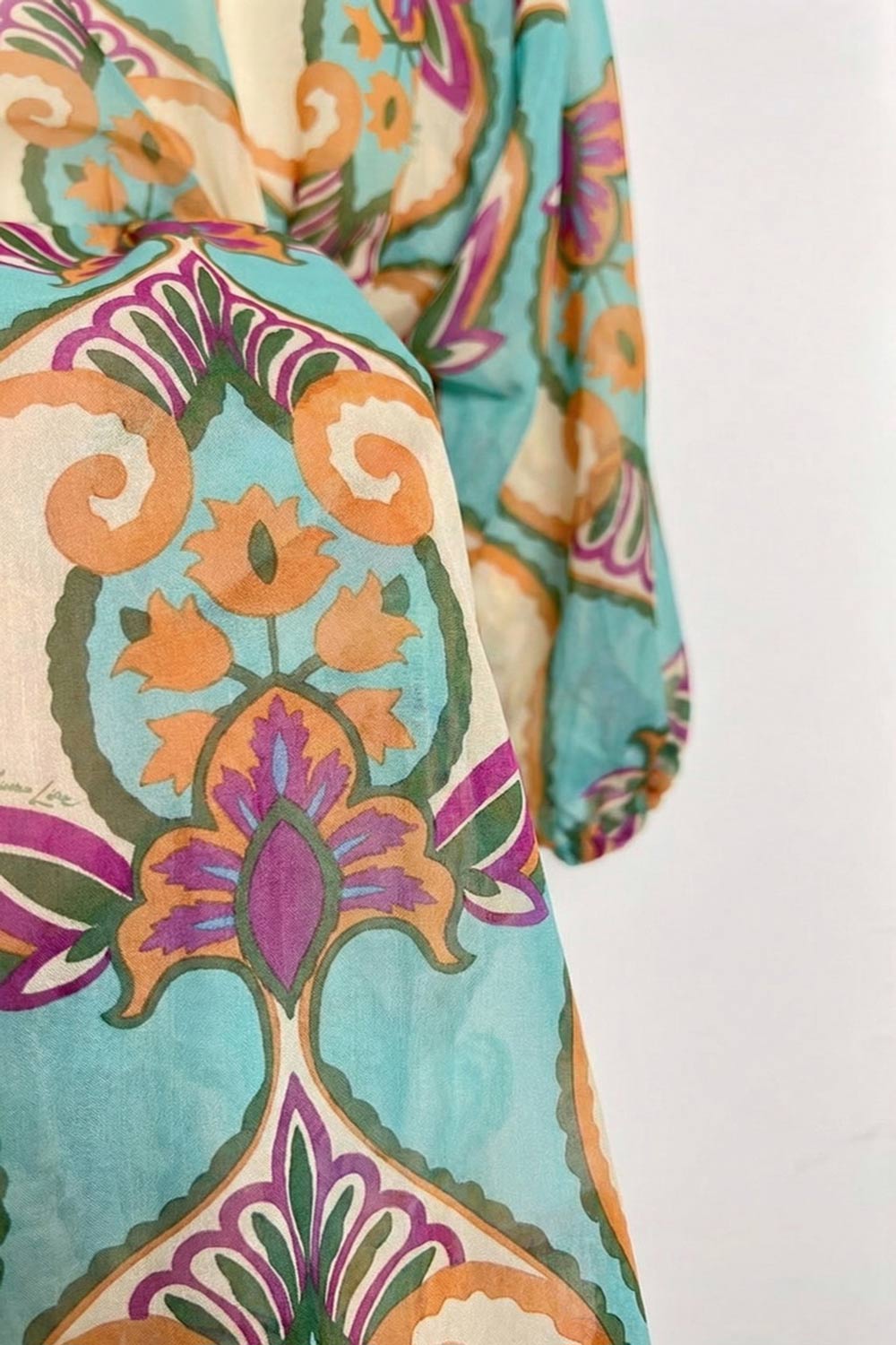 Miss Bikini - Abito corto scollo arricciato