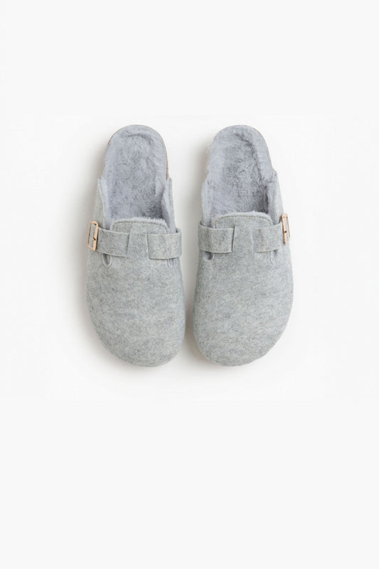 Admas - pantofole da casa donna 69042 grigio