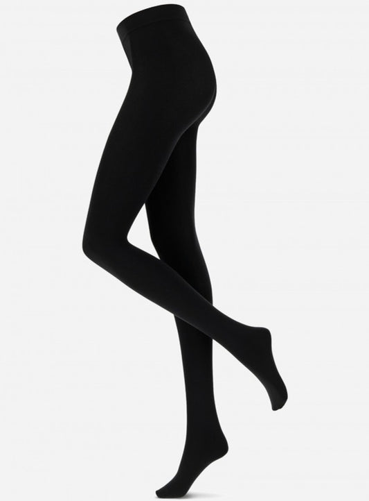 Collant caldo, morbido e coprente vobc01365 nero