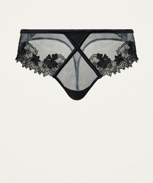 Twinset - slip brasiliano nero 212ll6f66 00006