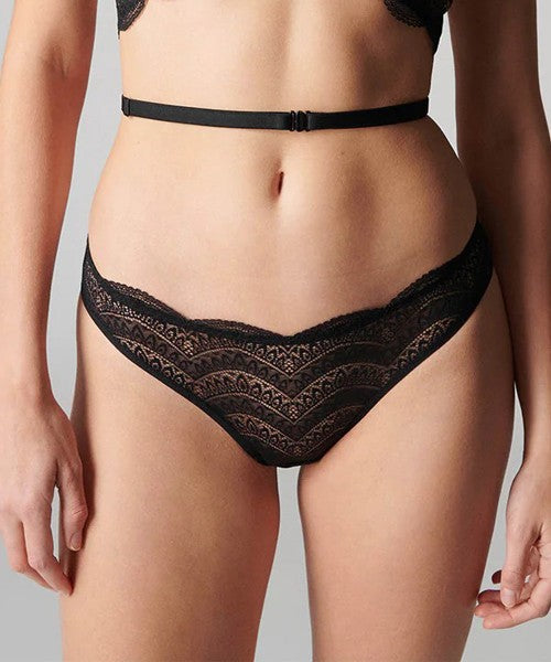 Simone perele - slip karma 12v720 015 nero
