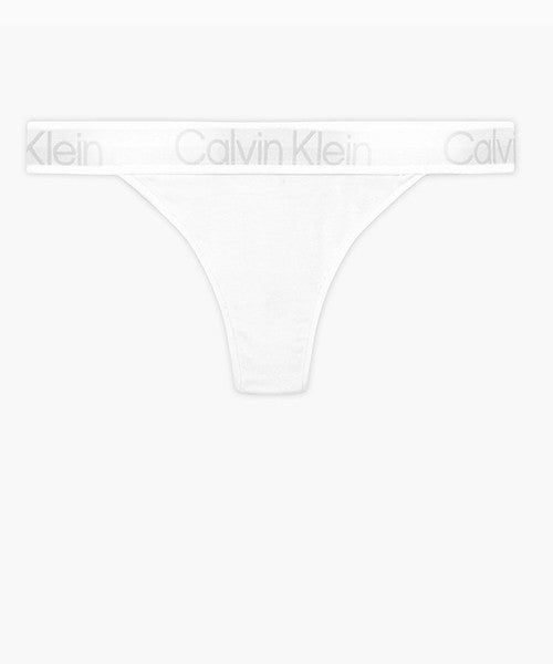 Ck - slip perizoma 000qf6686e-100 bianco