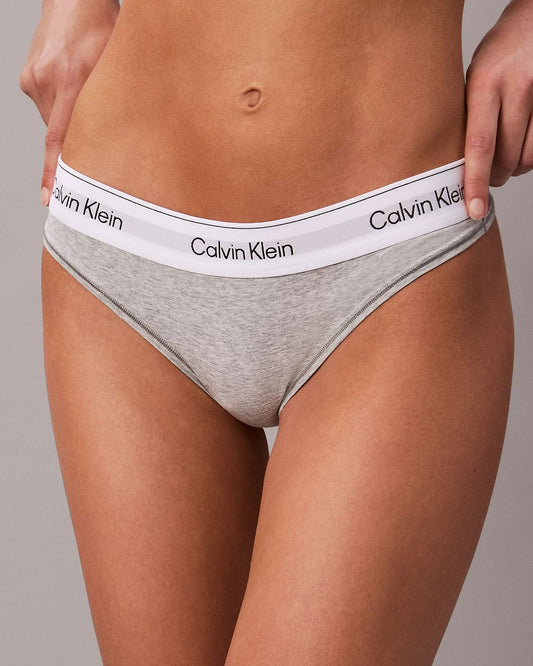 Ck - perizoma - icon cotton modal lv00qf8518 p7a grigio