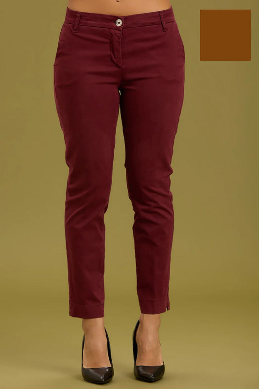 Take two - pantalone marisa raso dt01207 cammello