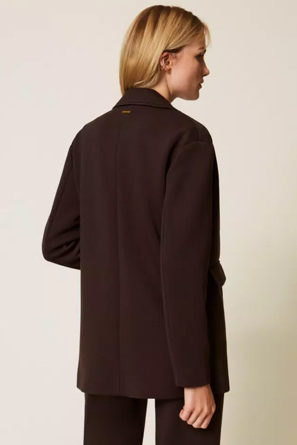 Twinset - blazer black chocolate 252li2laa 11054
