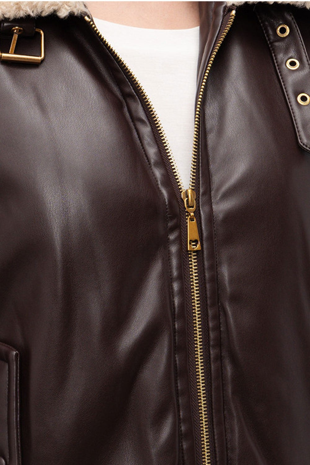 Twinset - bomber black chocolate 252li2fbb 11054