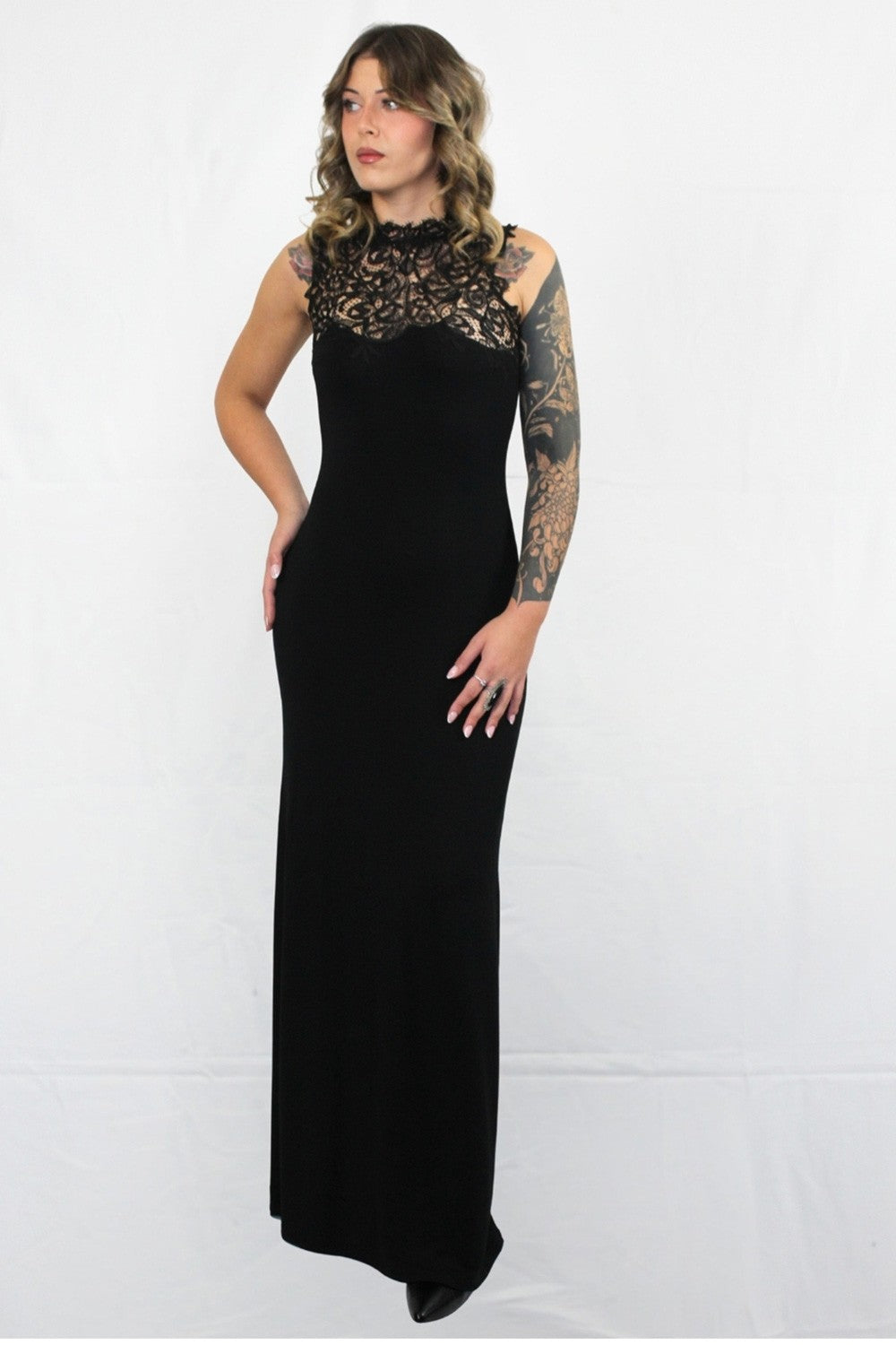 Ermanno scervino - abito lungo d474q700vql 95708