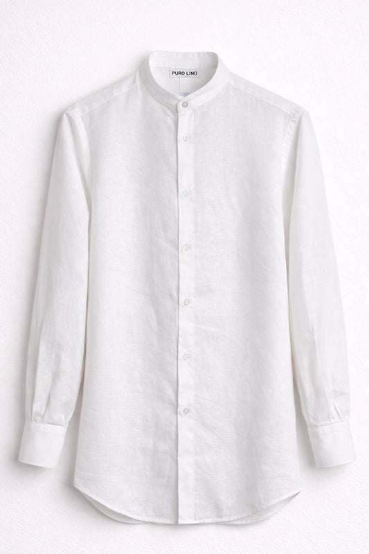 Ilaria Vitagliano - Camicia Bianca collo coreano